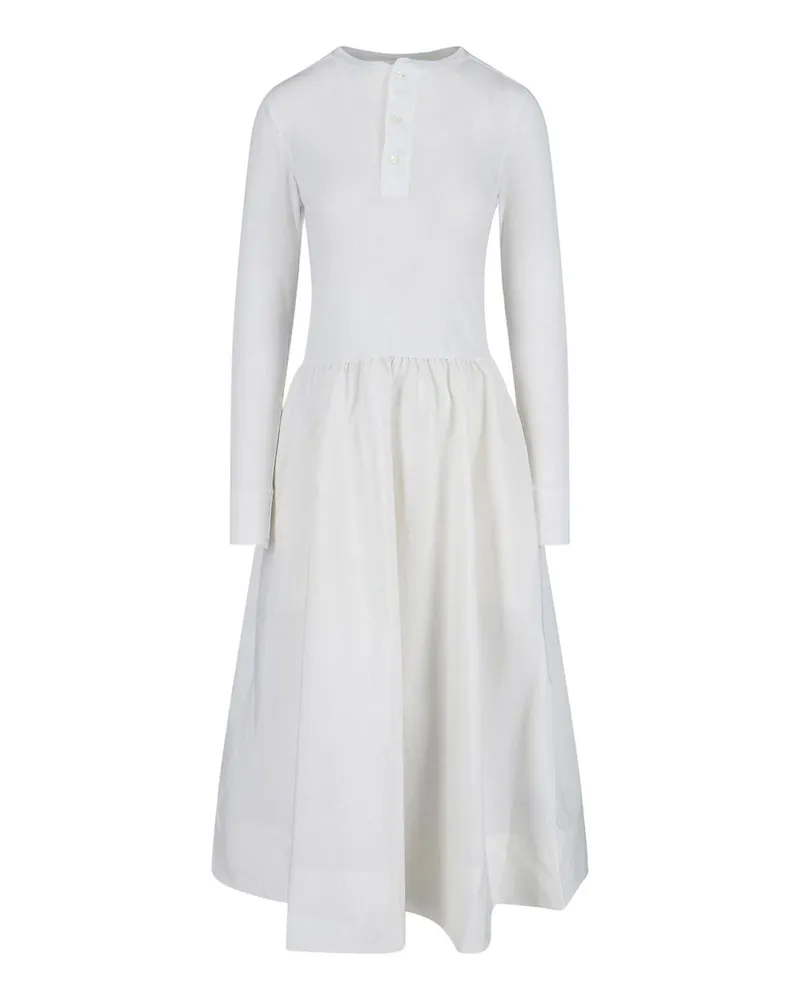 Ralph Lauren Maxikleid - Weiß Weiß