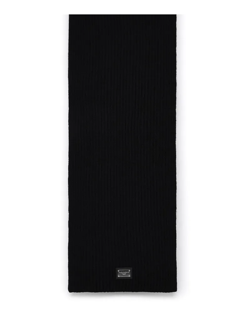 Dolce & Gabbana Schal - Schwarz Schwarz