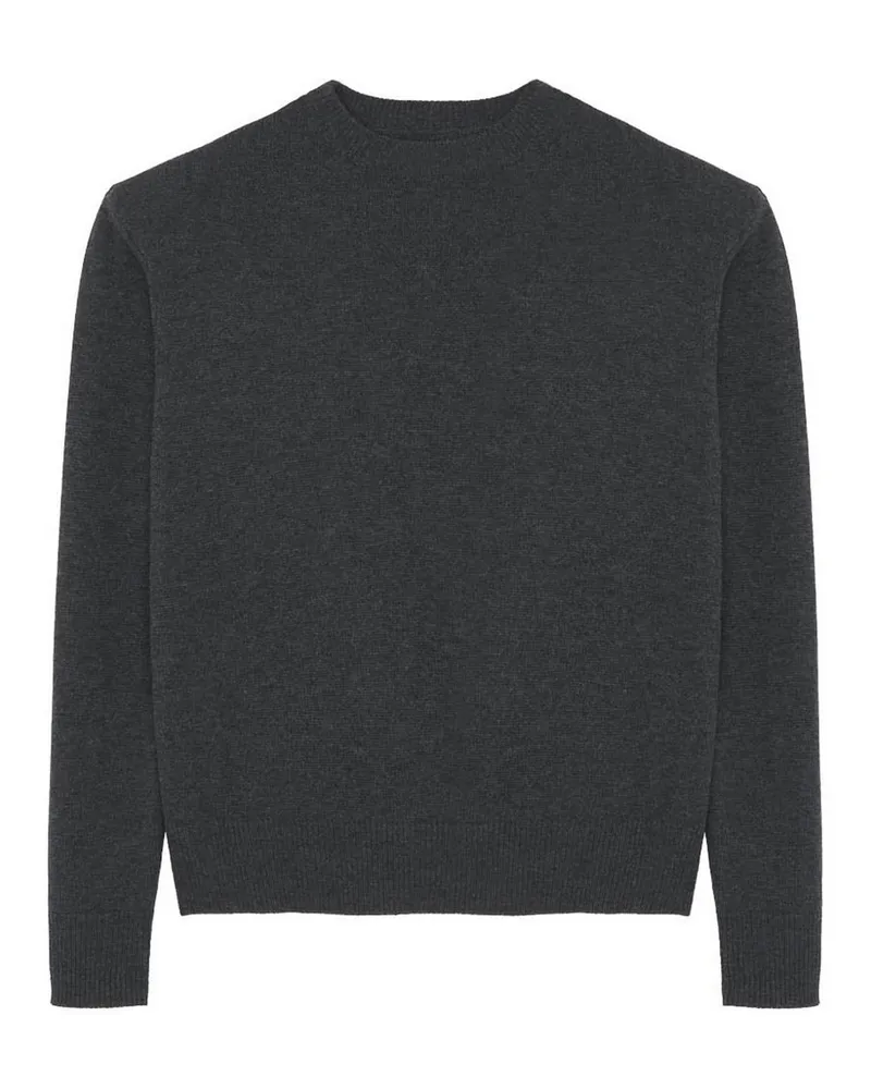 FRANKIE Shop Rundhalspullover - Dunkelgrau Dunkelgrau