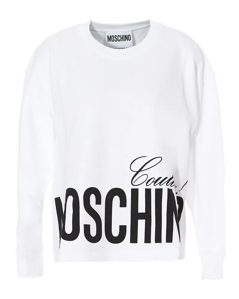 Moschino Sweatshirt - Weiß Weiß