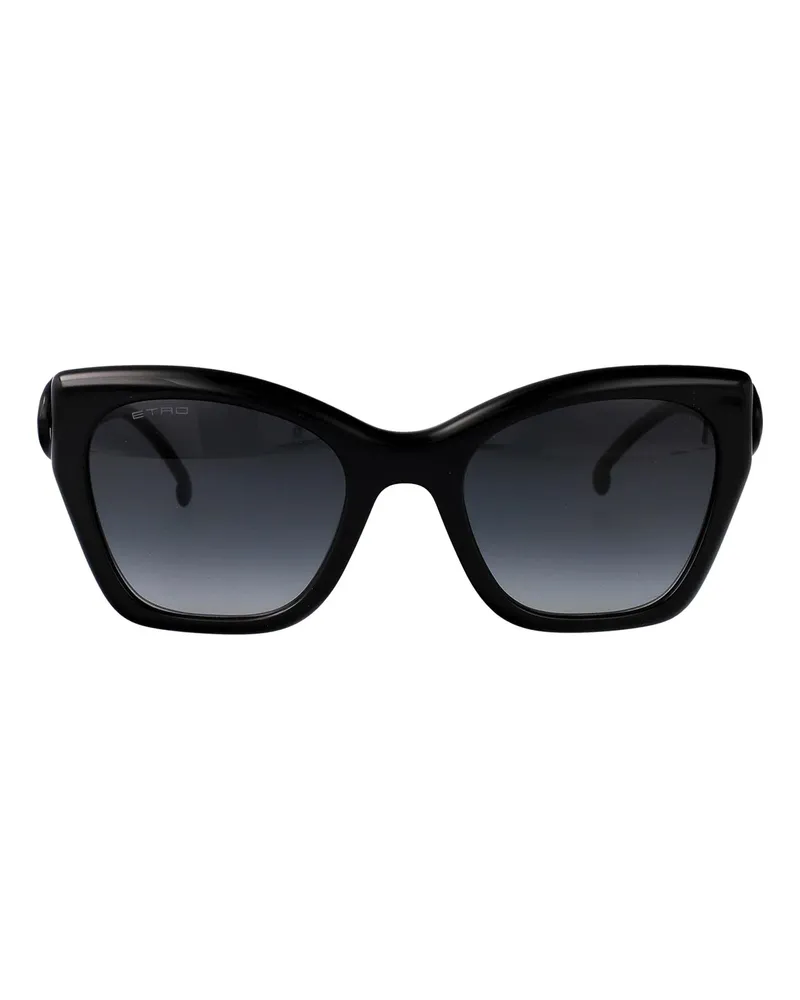 Etro Sonnenbrille - Schwarz Schwarz