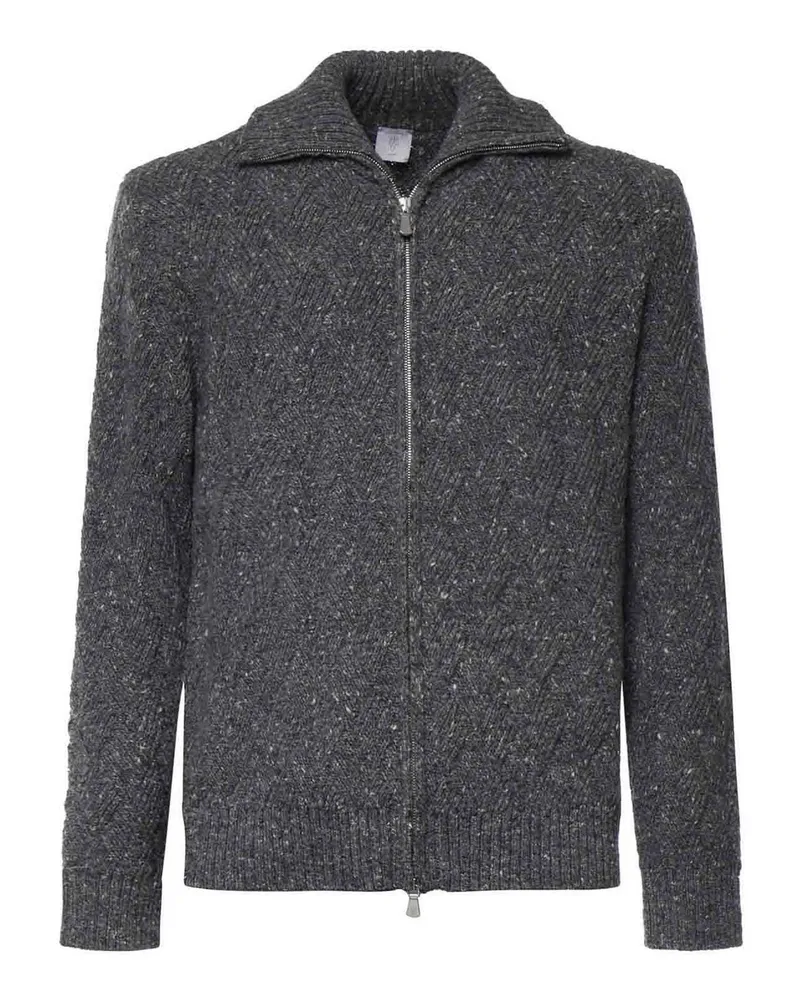Eleventy Cardigan - Grau Grau