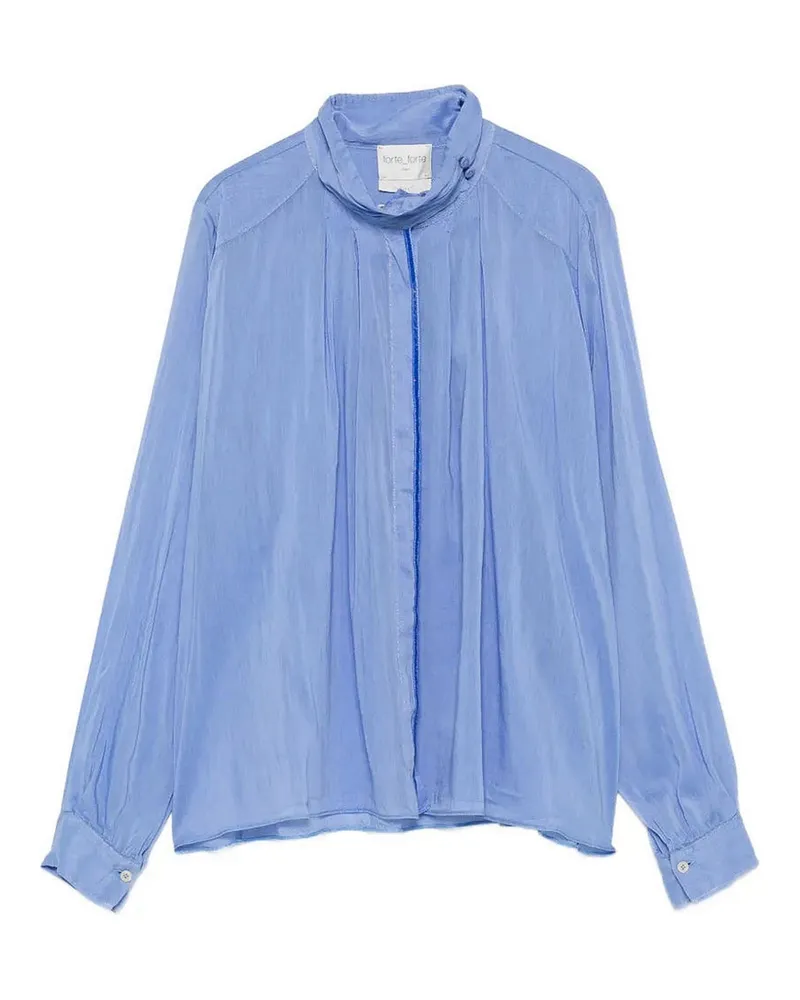 forte_forte Hemd - Blau Blau