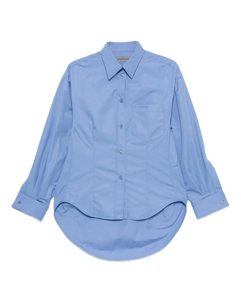 Balenciaga Hemd - Hellblau Hellblau