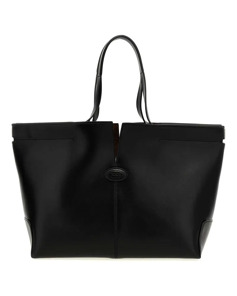 TOD'S Shopper - Schwarz Schwarz