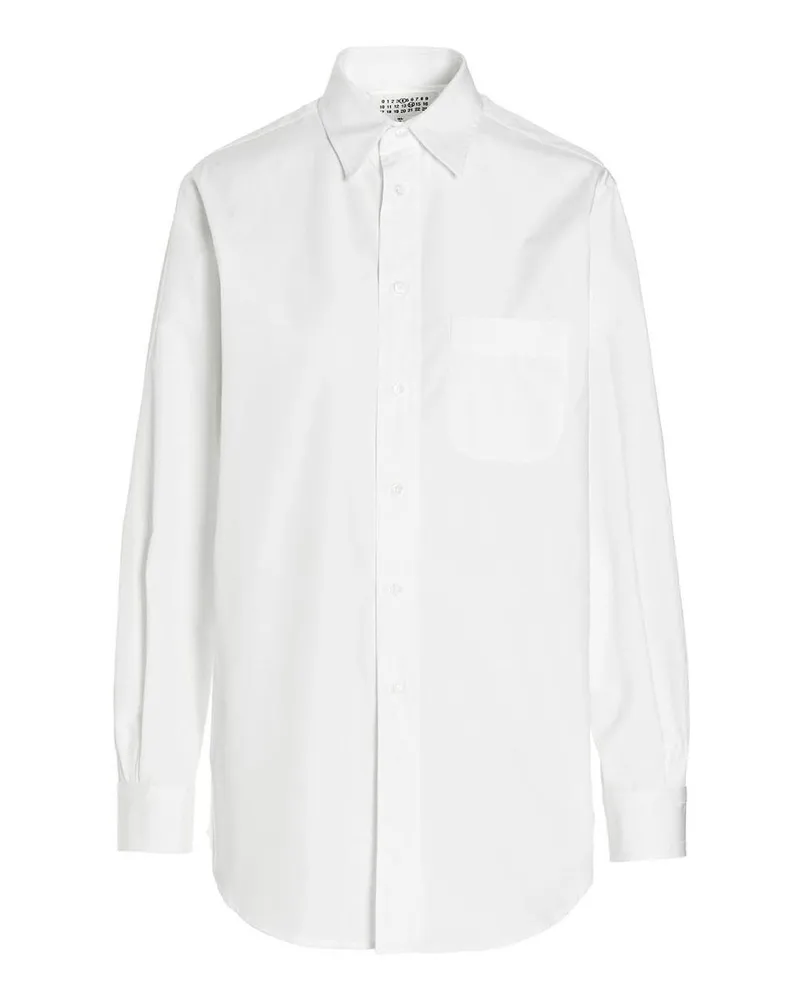 Maison Margiela Hemd - Weiß Weiß