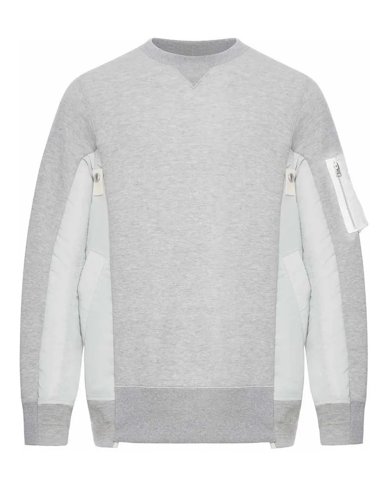 Sacai Sweatshirt - Grau Grau