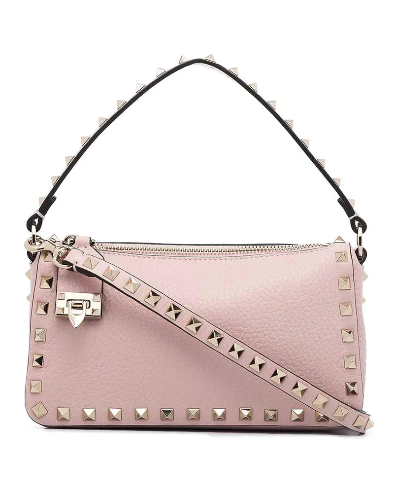 Valentino Garavani Schultertasche - Rosa Nude