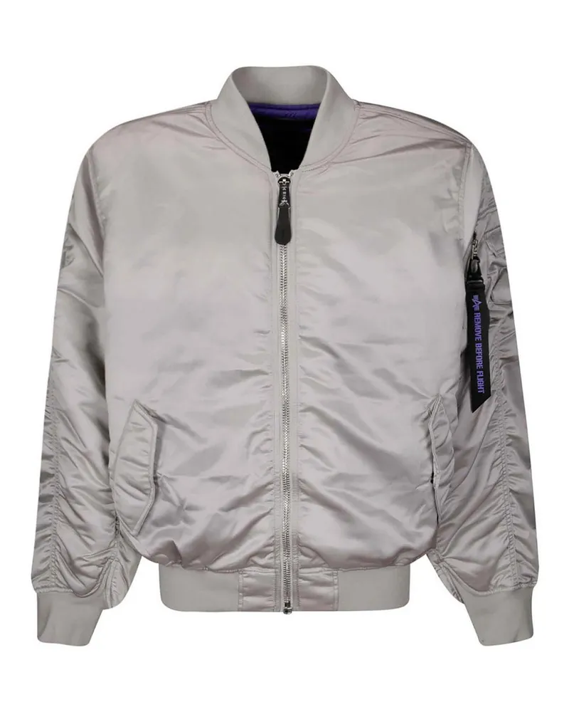 Alpha Industries Bomberjacke - Grau Grau