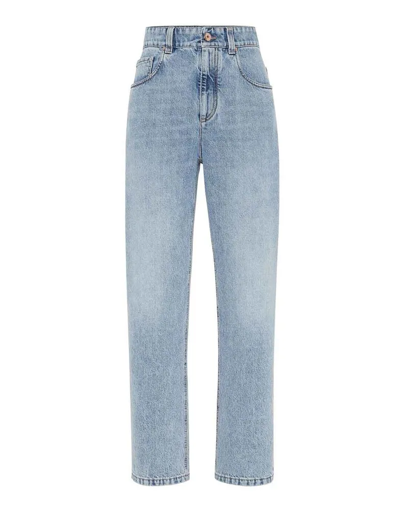 Brunello Cucinelli Bootcut Jeans - Hellblau Hellblau