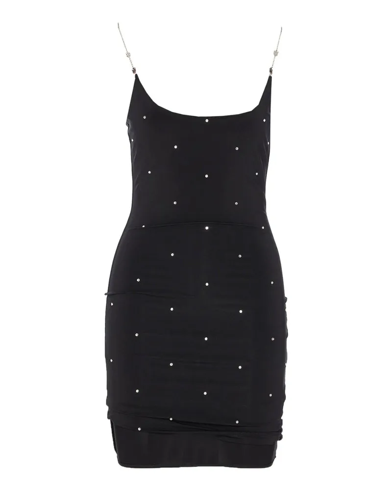 Amiri Kurzes Kleid - Schwarz Schwarz