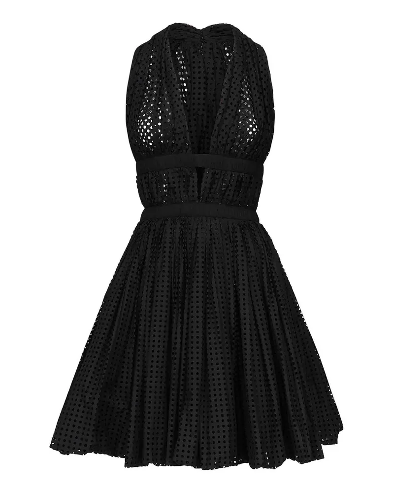 Alaïa Kurzes Kleid - Schwarz Schwarz