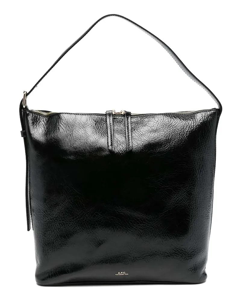 A.P.C. A. P.C. Schultertasche - Schwarz Schwarz