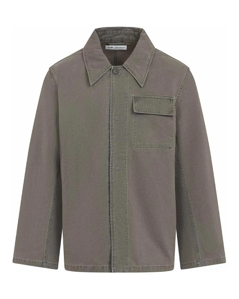 Our Legacy Casualjacke - Grün Grün