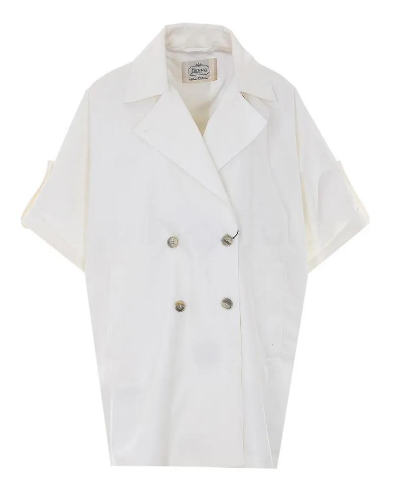 Herno Trenchcoat - Weiß Weiß