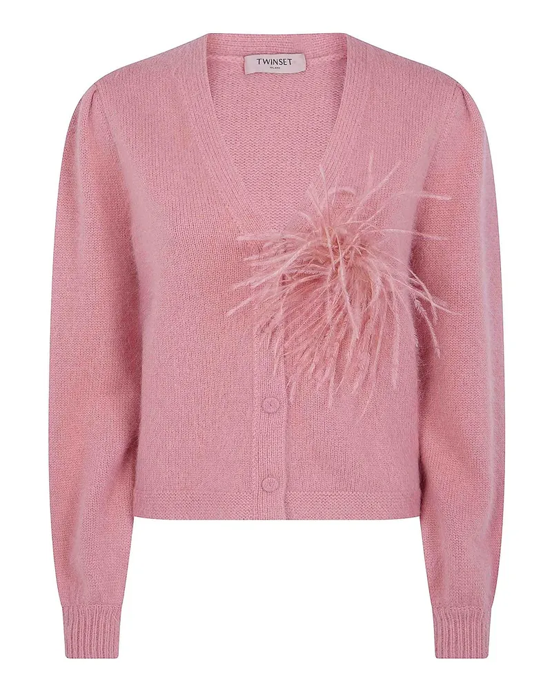 Twin-Set Cardigan - Rosa Rosa