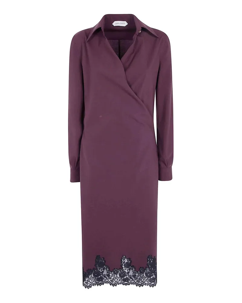 Alberta Ferretti Knielanges Kleid - Rot Rot