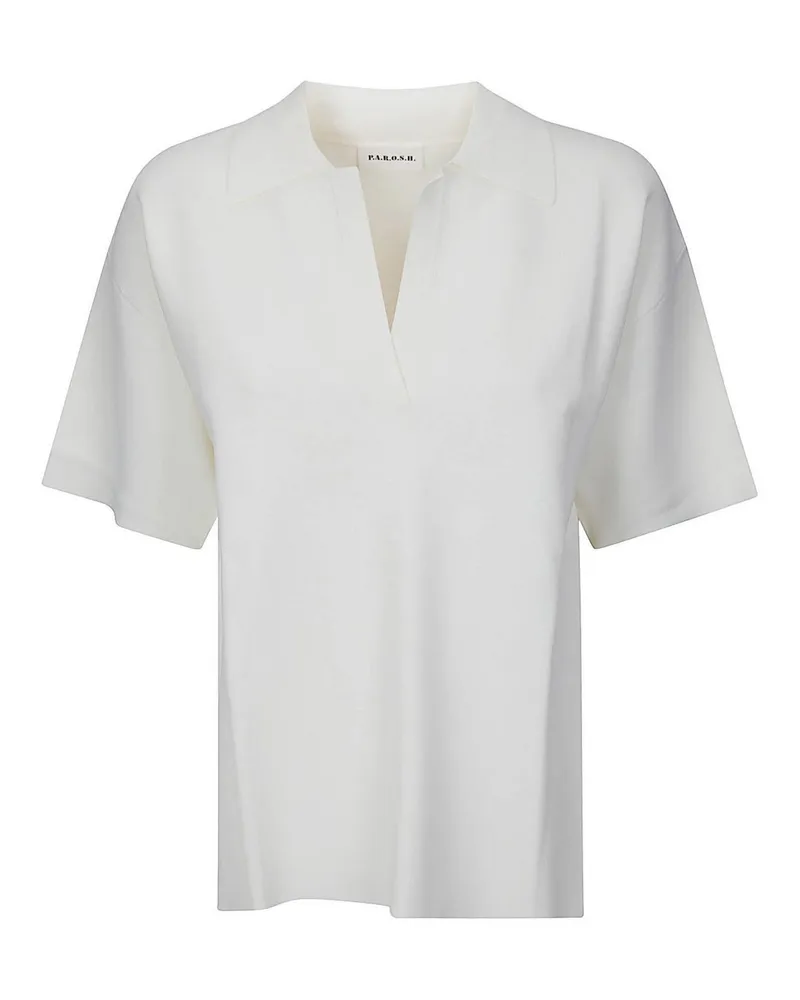 P.A.R.O.S.H. P. A.R. O H. Hemd - Creme Creme