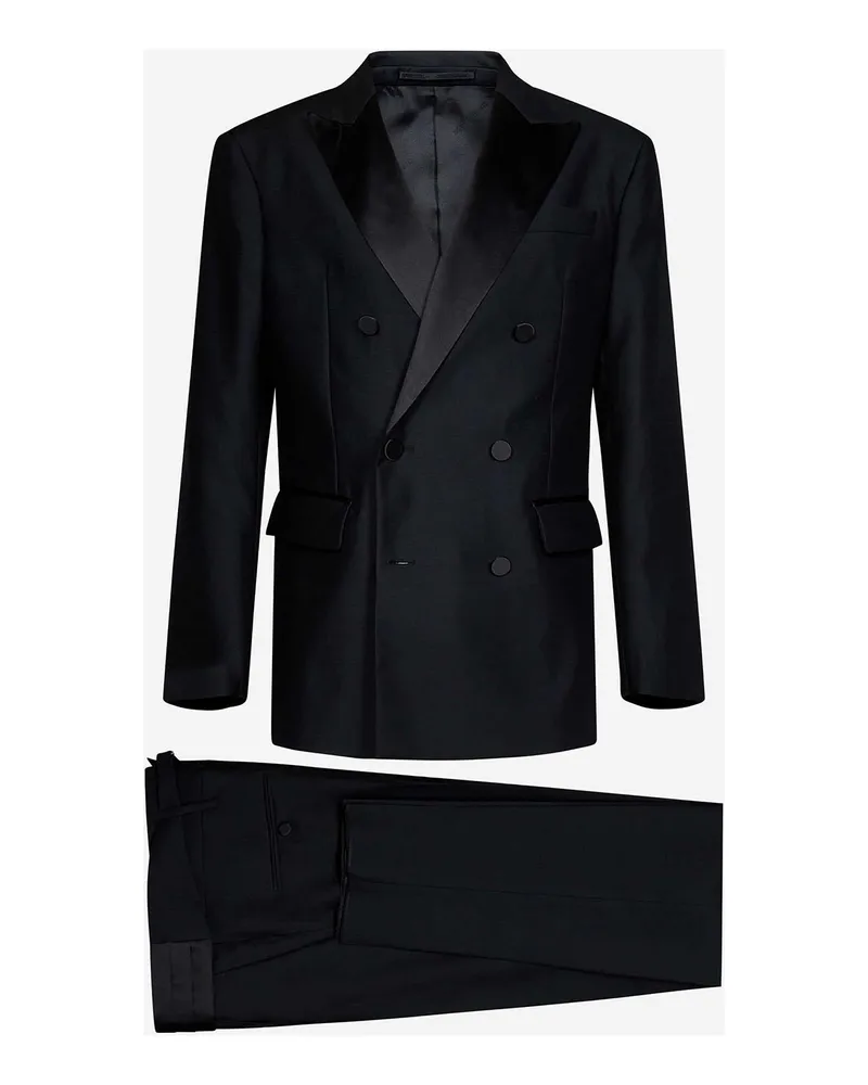 Dsquared2 Eleganter Anzug - Schwarz Schwarz