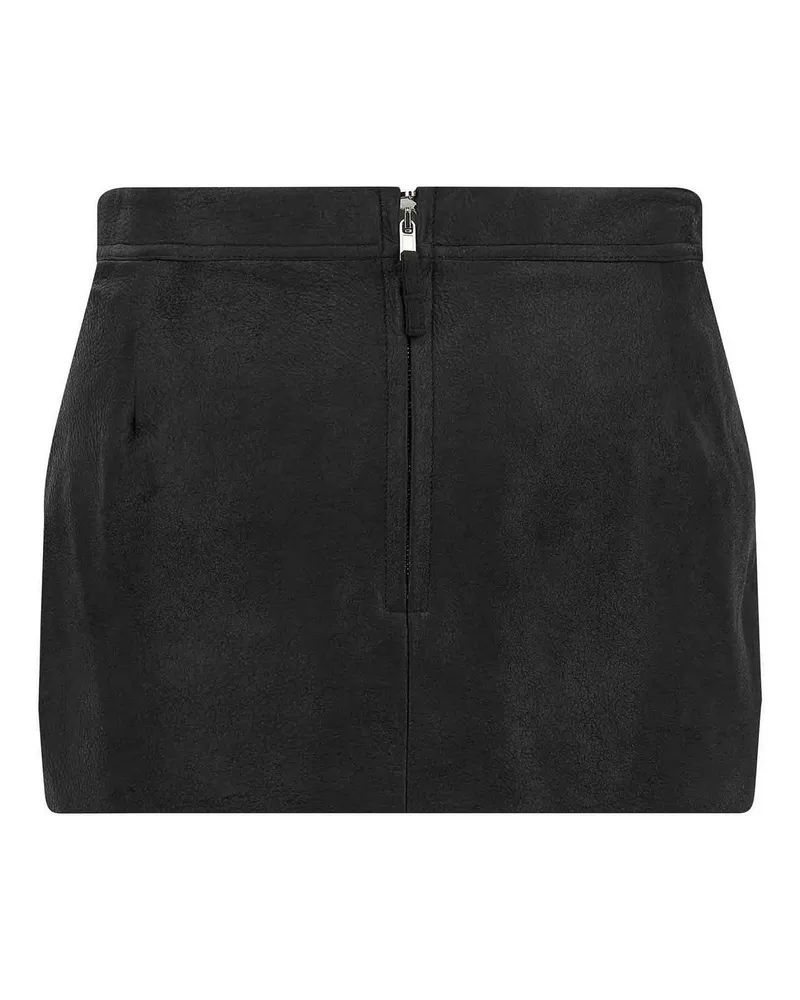 Rick Owens Midirock - Schwarz Schwarz