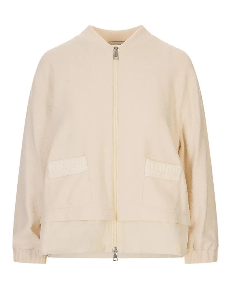 Moncler Cardigan - Weiß Weiß
