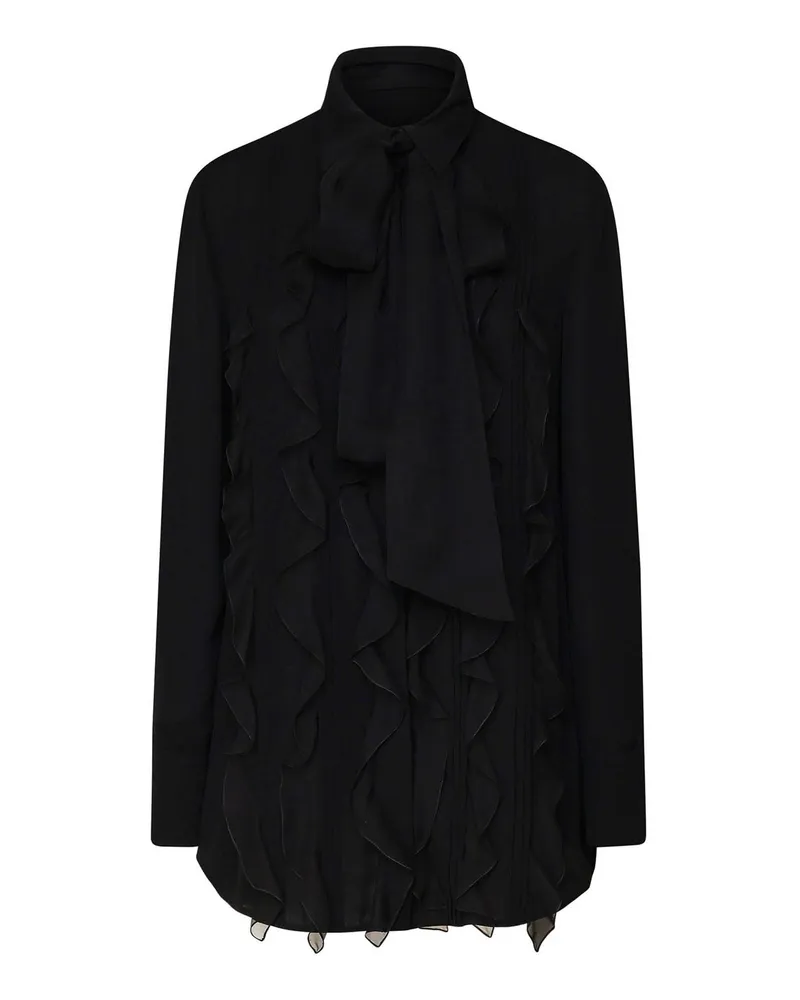 Valentino Garavani Hemd - Schwarz Schwarz
