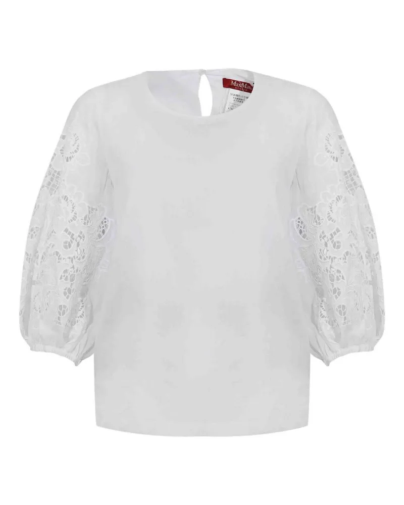 Max Mara T-Shirt - Weiß Weiß