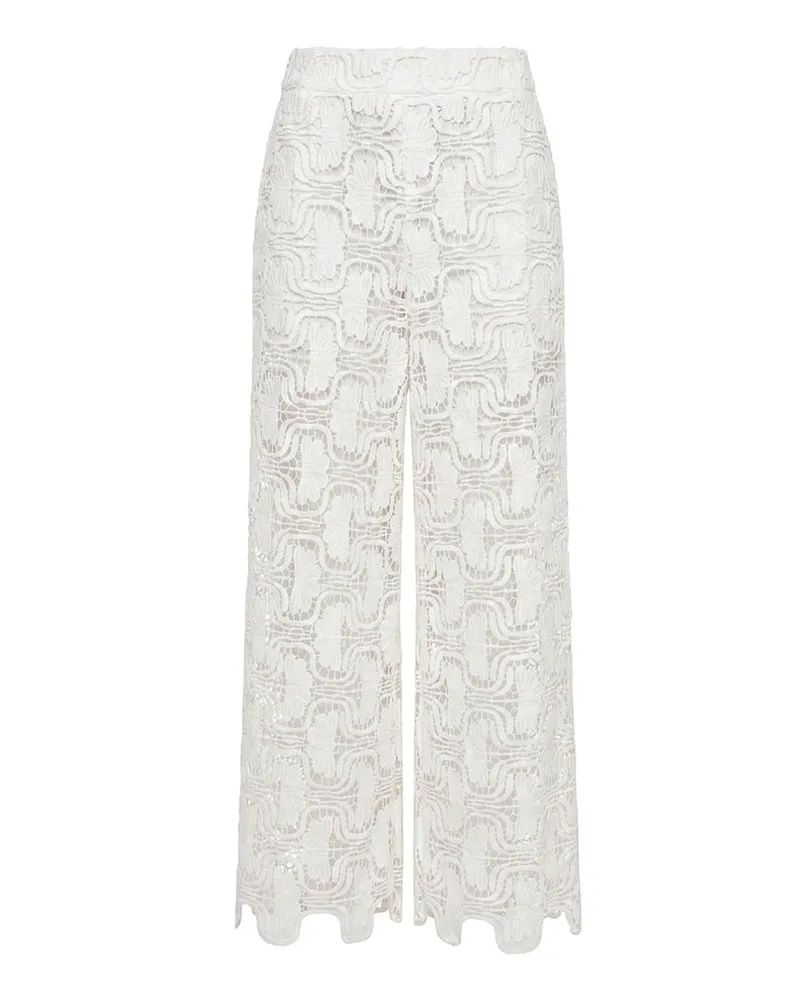 MEIMEIJ Casual Hose - Weiß Weiß