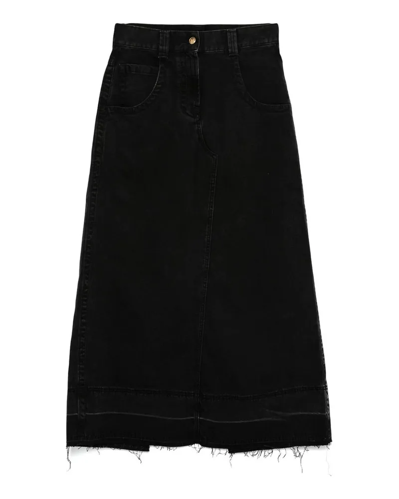 Palm Angels Midirock - Schwarz Schwarz