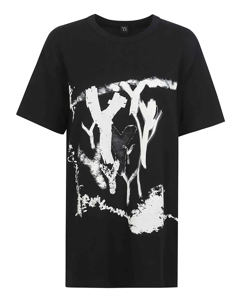 Yohji Yamamoto T-Shirt - Schwarz Schwarz
