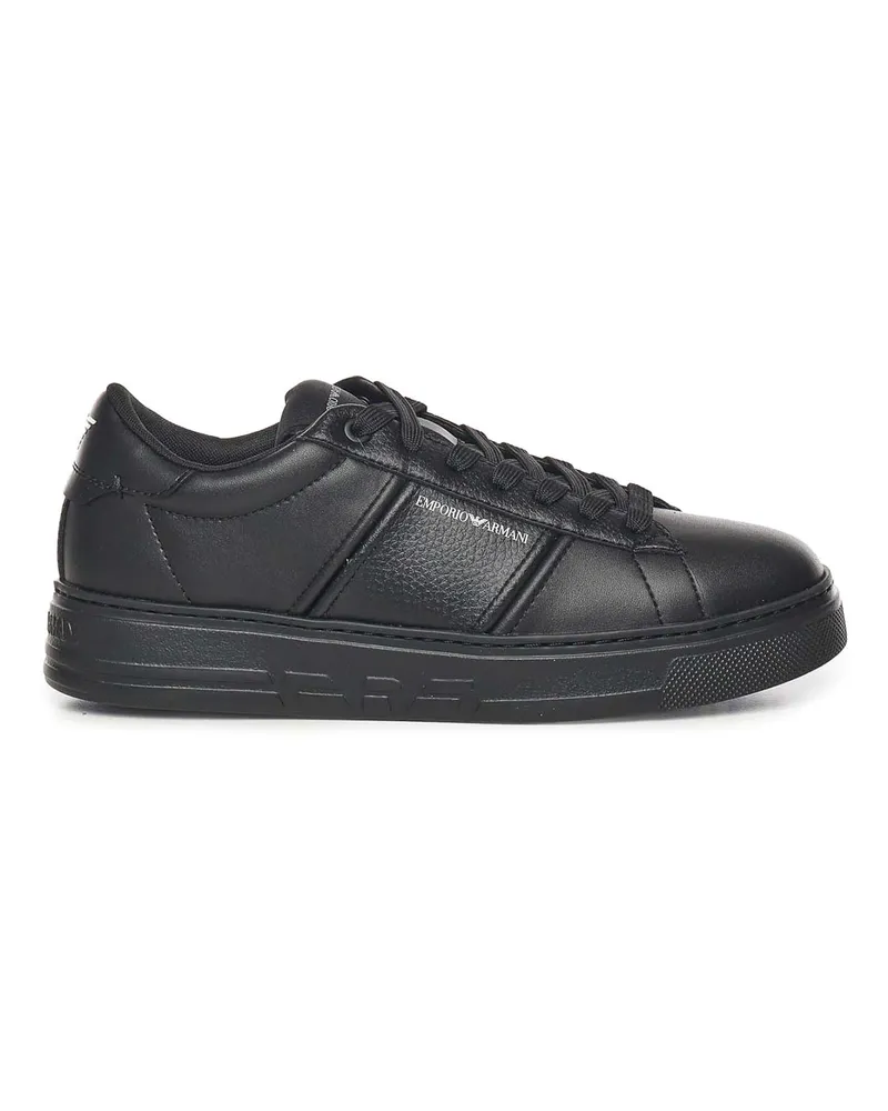 Emporio Armani Sneaker - Schwarz Schwarz