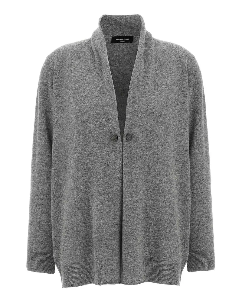 Fabiana Filippi Cardigan - Grau Grau