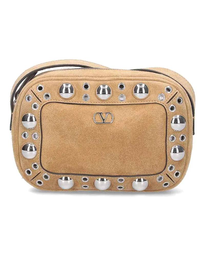Valentino Garavani Schultertasche - Beige Beige