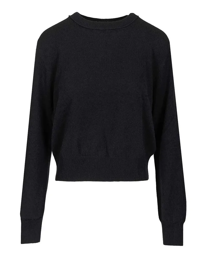 Lisa Yang Rundhalspullover - Blau Blau