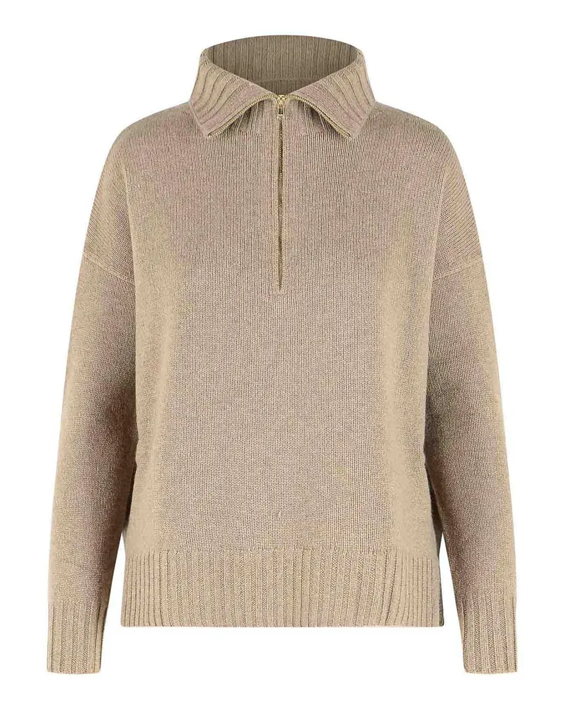 Max Mara Rollkragenpullover - Beige Beige