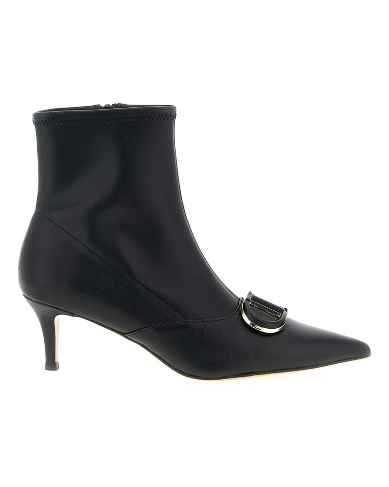 Twin-Set Stiefeletten - Schwarz Schwarz