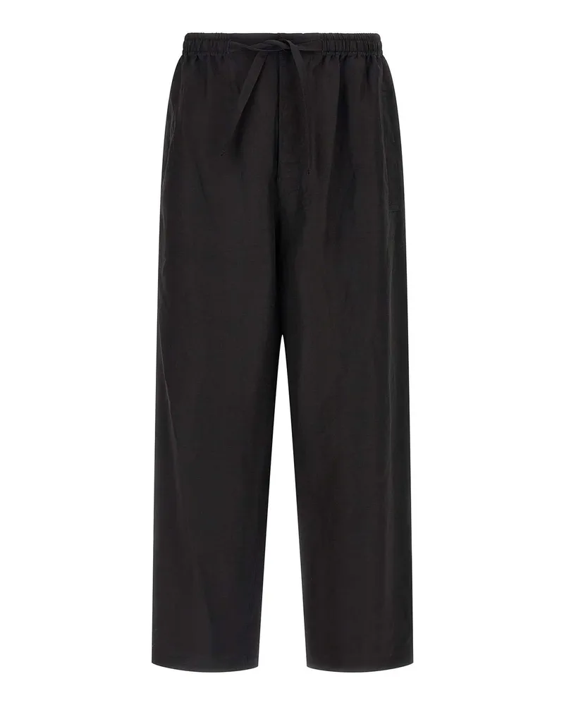 Christophe Lemaire Casual Hose - Schwarz Schwarz