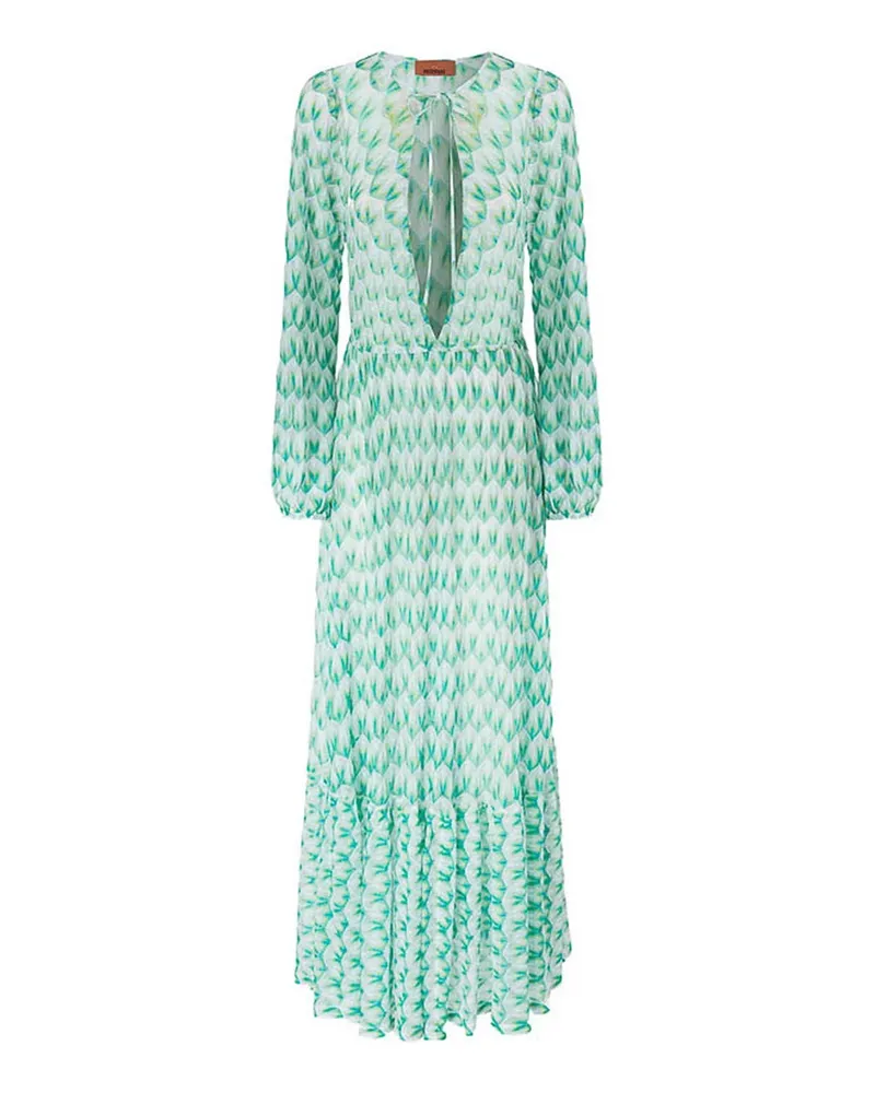 Missoni Maxikleid - Weiß Weiß