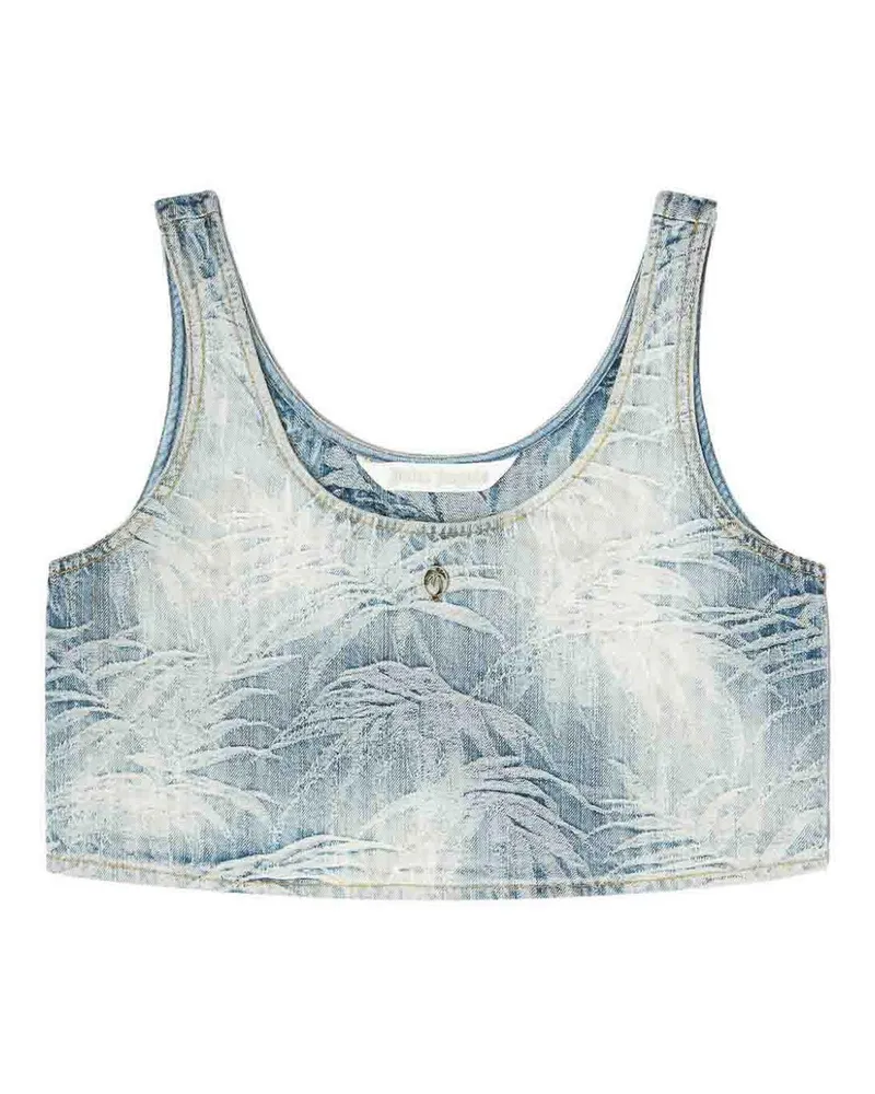 Palm Angels Top - Blau Blau