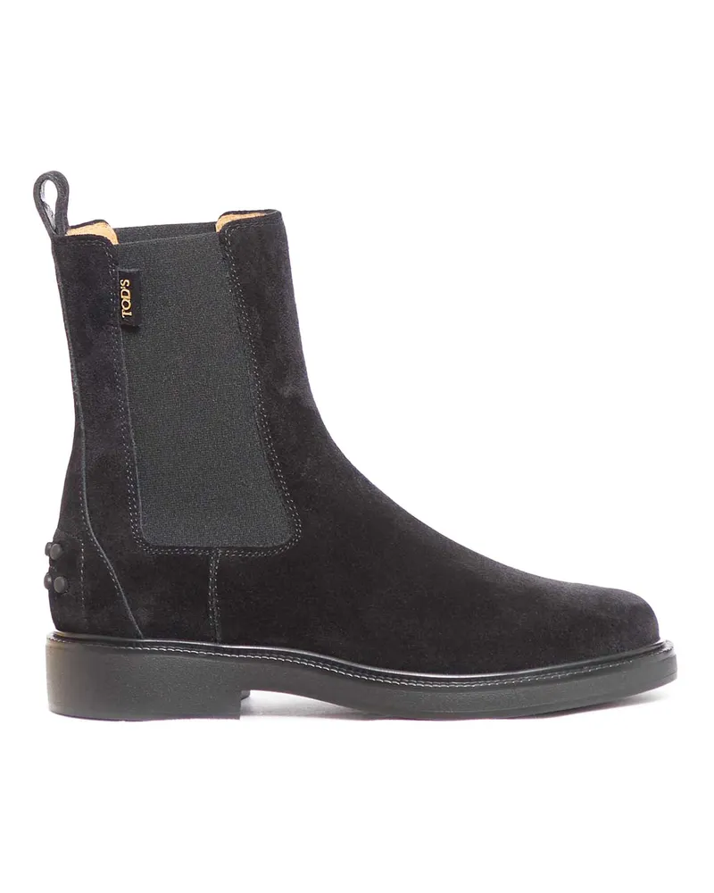TOD'S Stiefeletten - Schwarz Schwarz