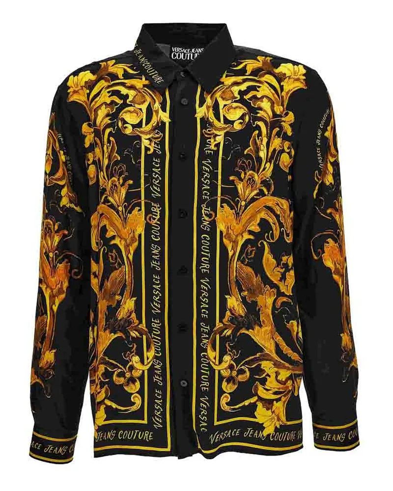 Versace Jeans Hemd - Schwarz Schwarz