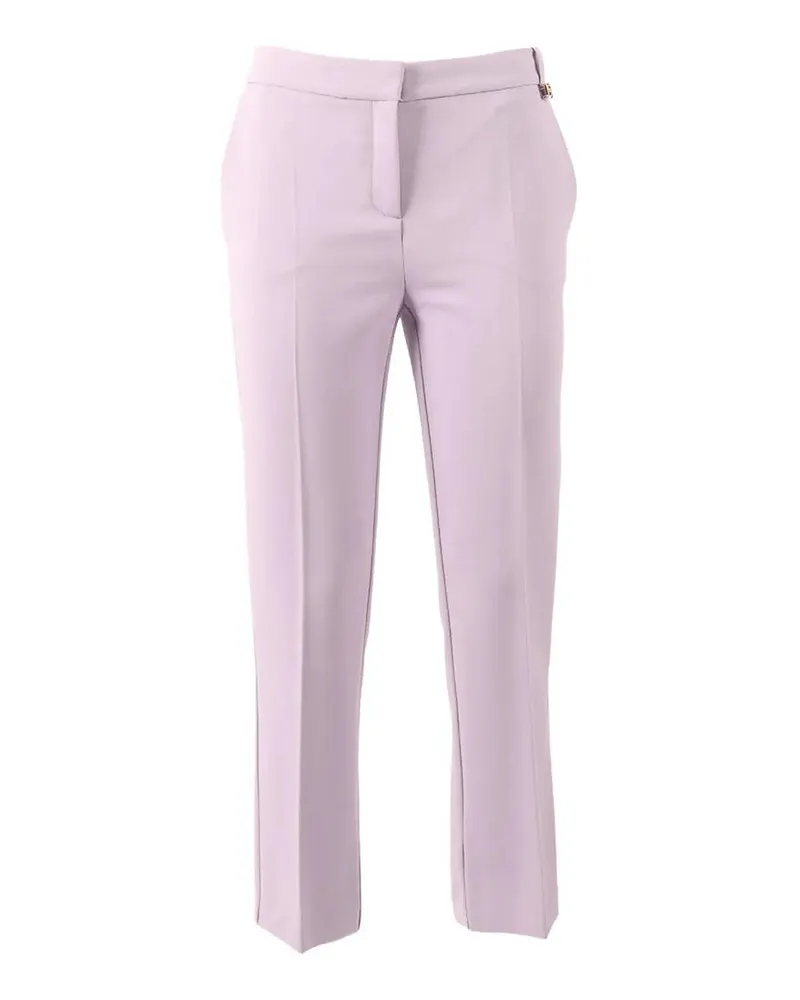 Elisabetta Franchi Casual Hose - Hell-Lila Hell-lila