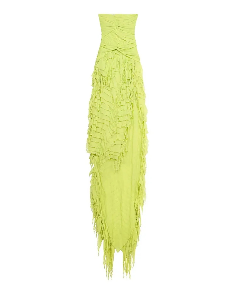 Blumarine Knielanges Kleid - Grün Grün