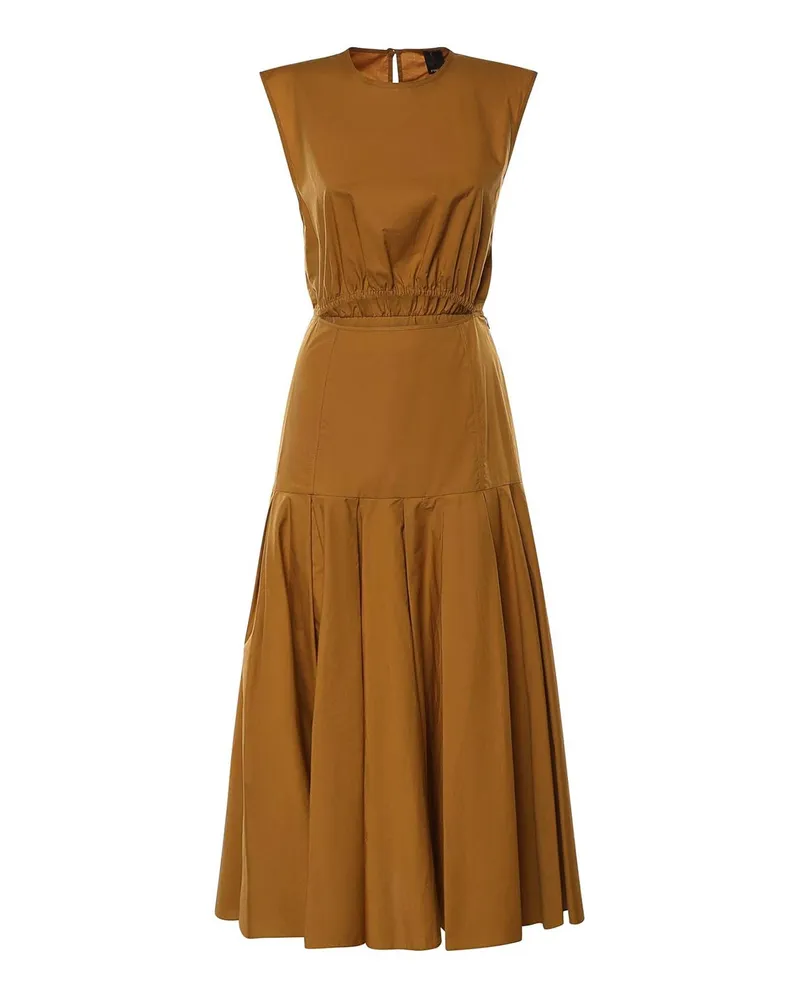 Pinko Knielanges Kleid - Bronze Bronze