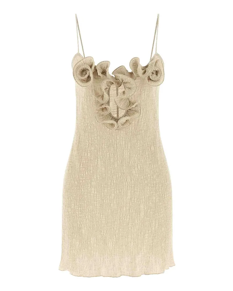 Magda Butrym Knielanges Kleid - Beige Beige