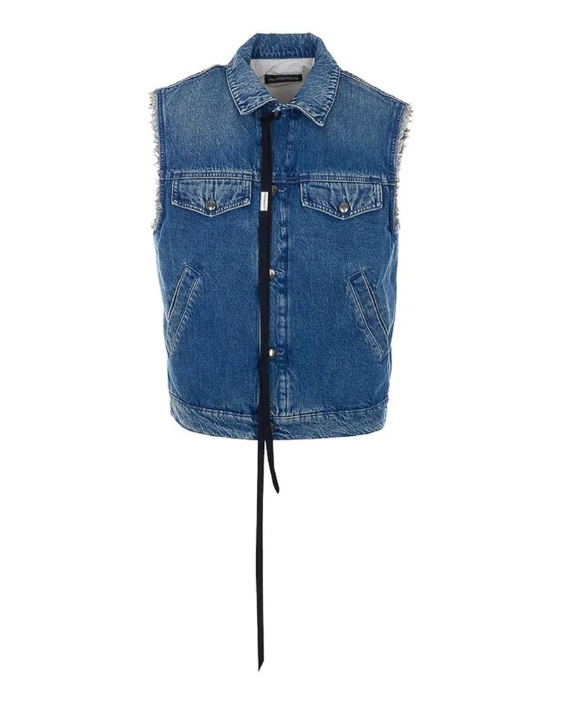 Ann Demeulemeester Jeansjacke - Blau Blau