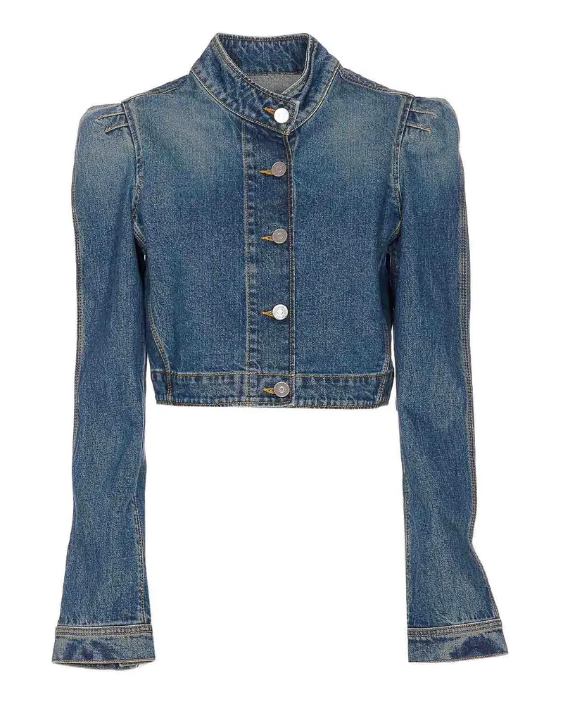 Alaïa Rundhalspullover - Blau Blau