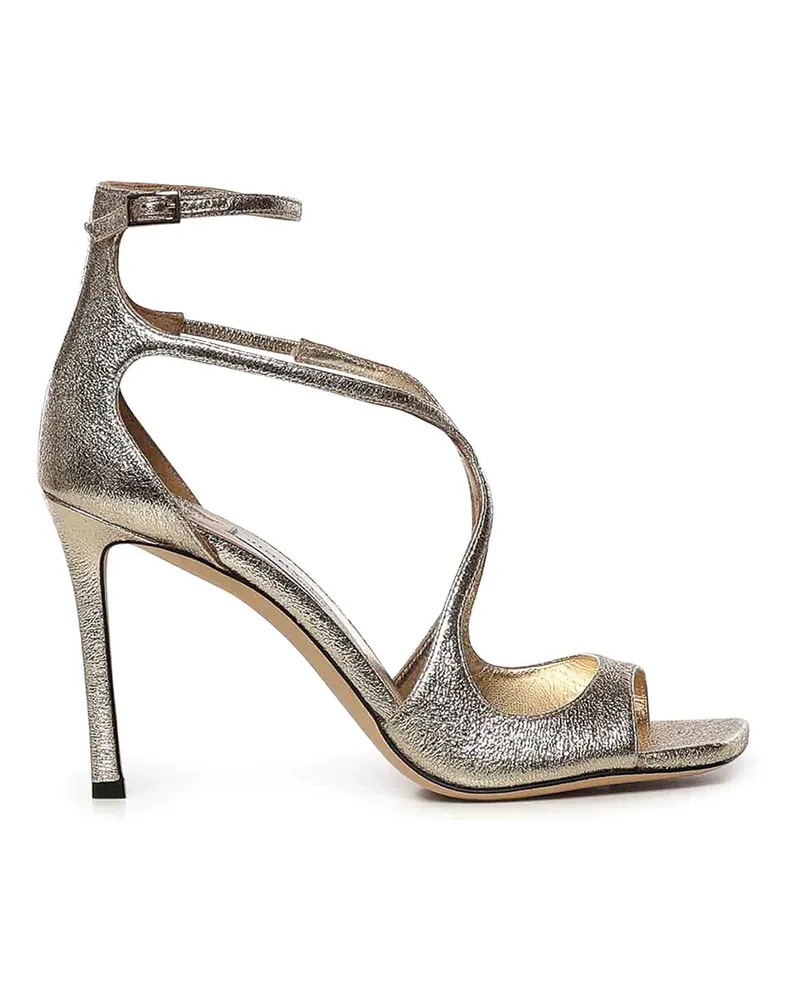 Jimmy Choo Sandalen - Weißgold Weißgold