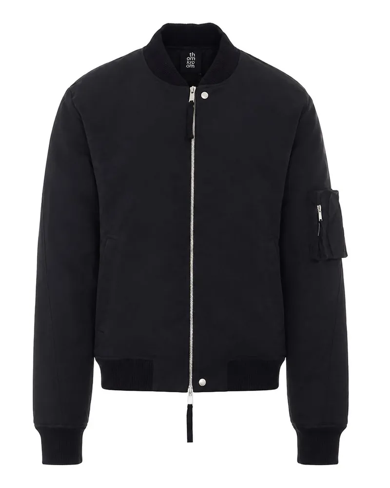 THOM KROM Bomberjacke - Schwarz Schwarz