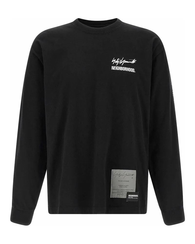 Yohji Yamamoto T-Shirt - Schwarz Schwarz